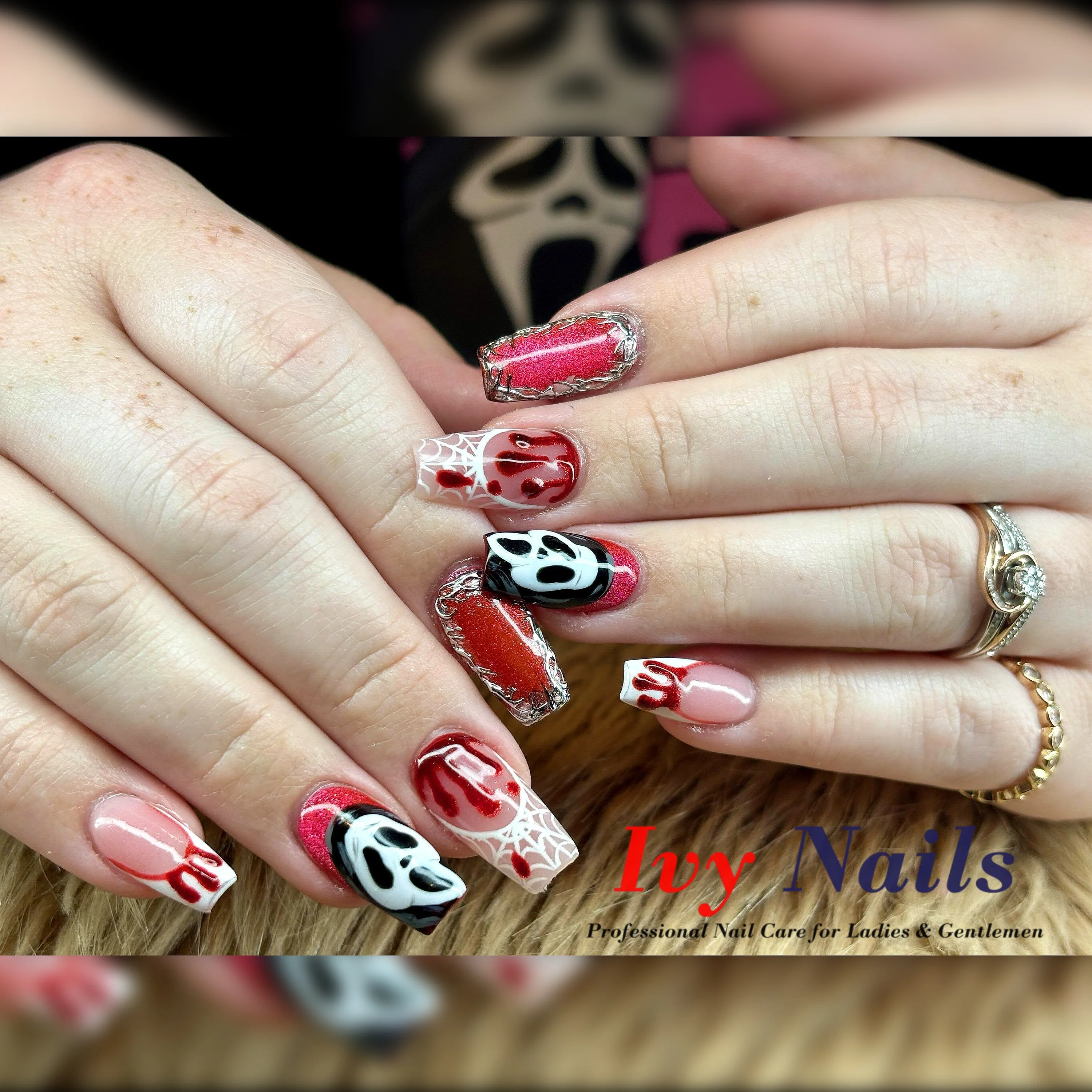 Halloween Nail Art Oct 20 2026